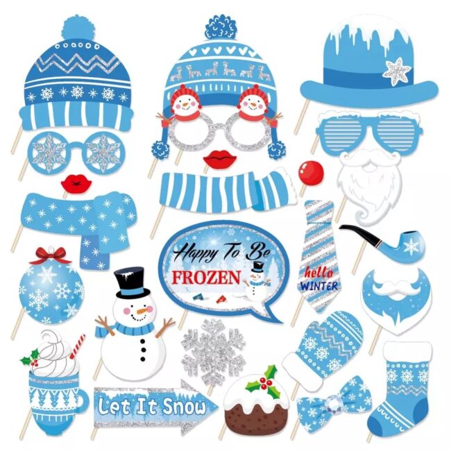 Vinter rekvisitter